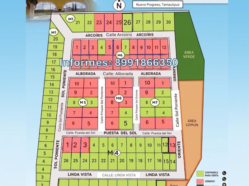 Terrenos en Venta en Nuevo Progreso