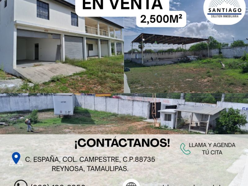 Terreno en renta en Reynosa, Tamaulipas, ideal para actividades comerciales